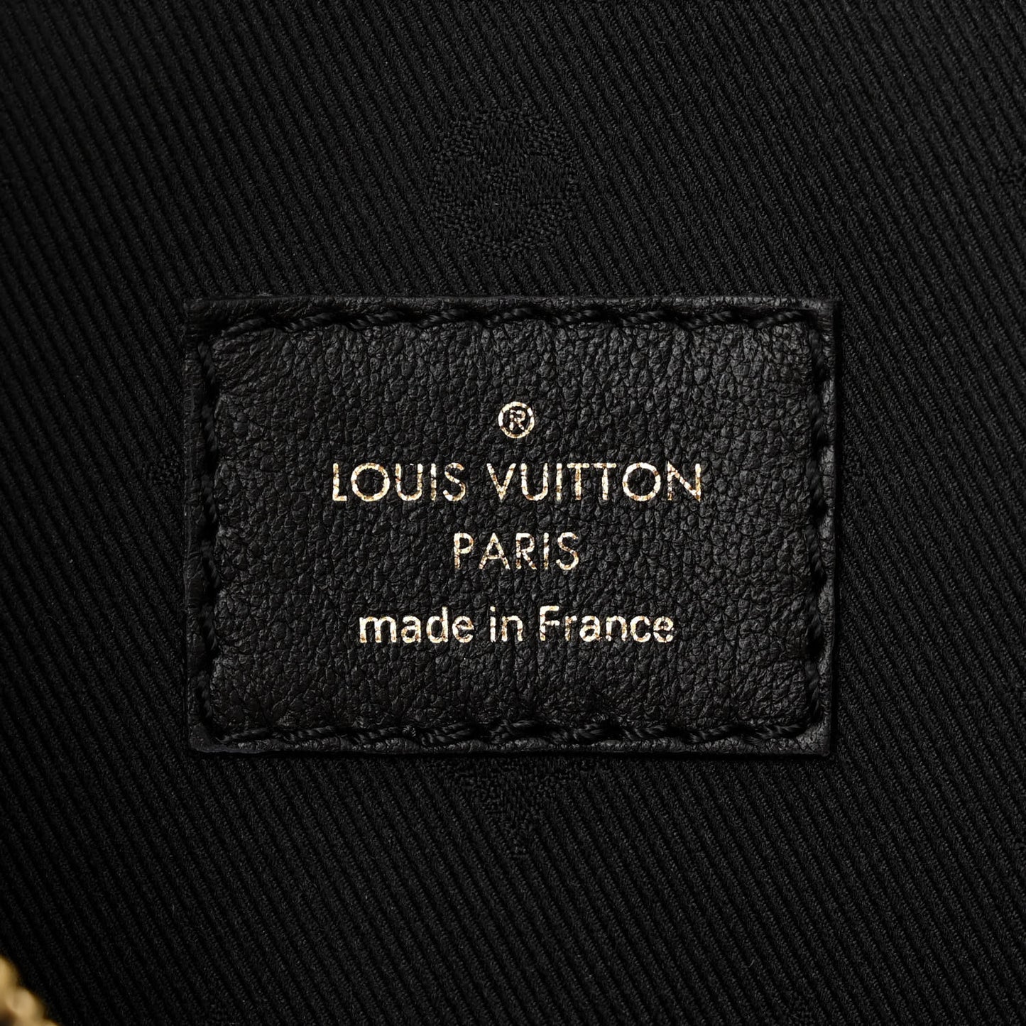 Calfskin Bubblegram Over The Moon Black