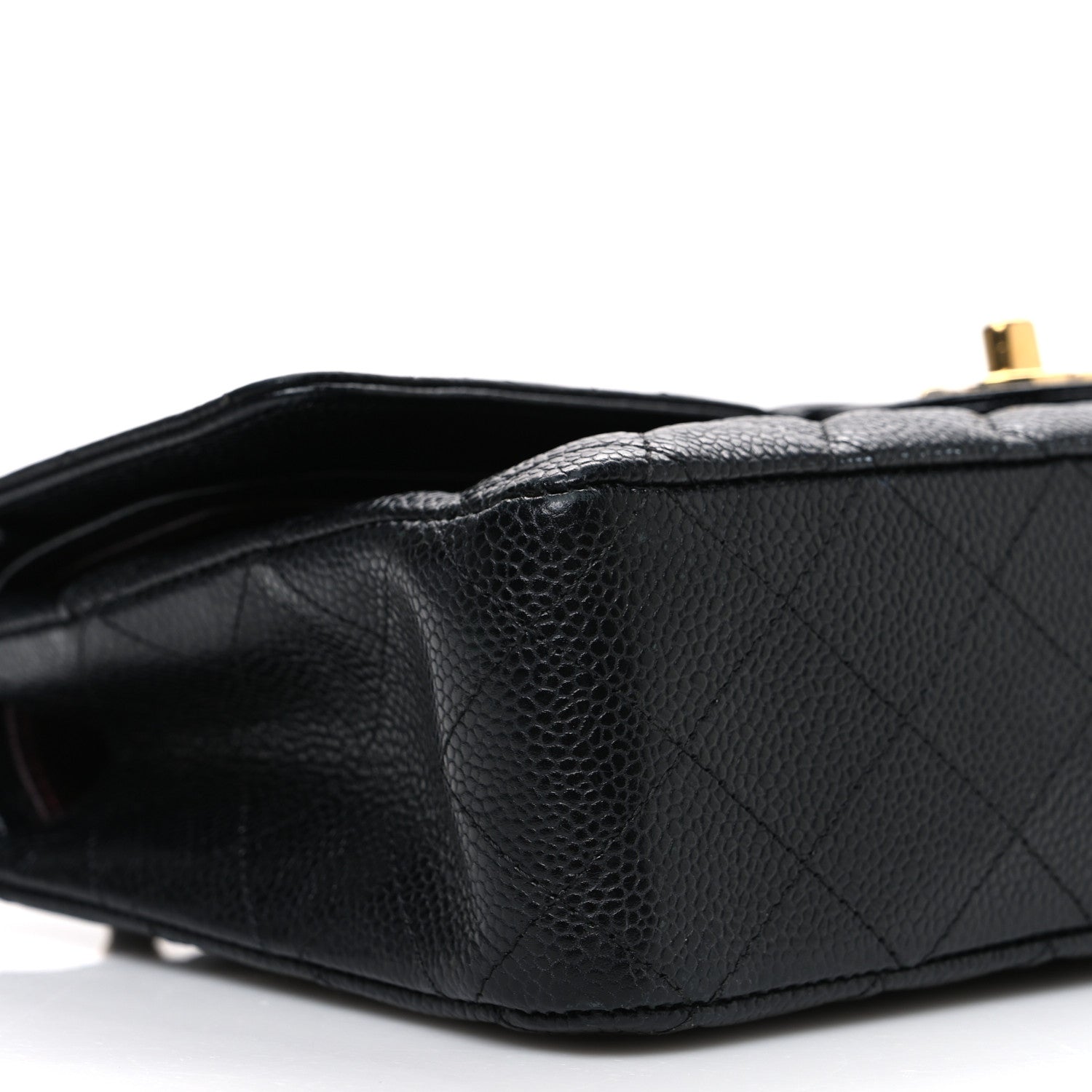 Chanel Caviar Quilted Medium Double Flap Black 9 of 12