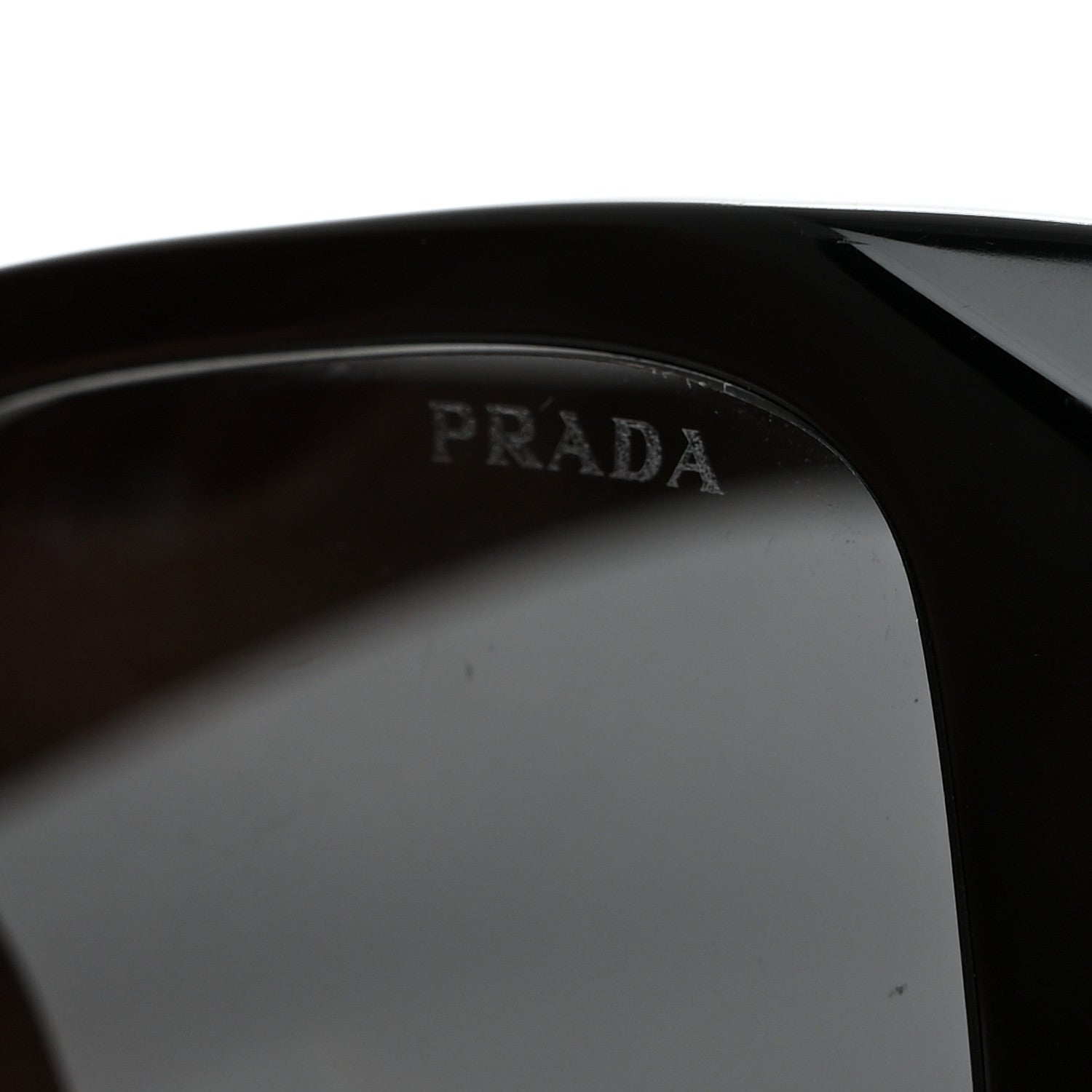 Prada Acetate Symbole Sunglasses SPR 17W Black 7 of 8