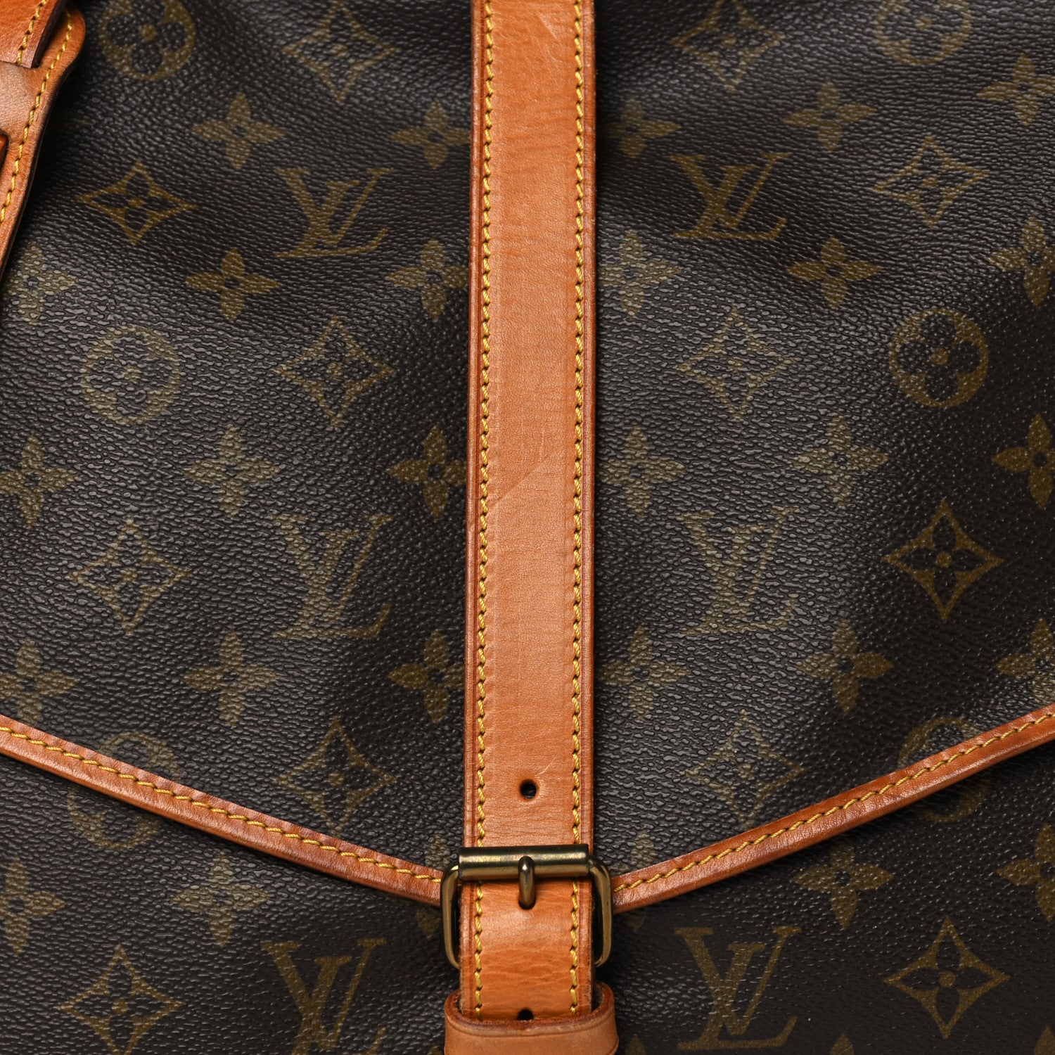 Louis Vuitton Monogram Saumur 35 9 of 13