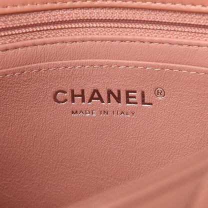 Chanel Lambskin Quilted Mini Rectangular Flap Light Pink 8 of 11