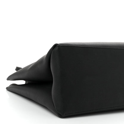 Louis Vuitton Grained Calfskin Lockme Shopper Black 8 of 10