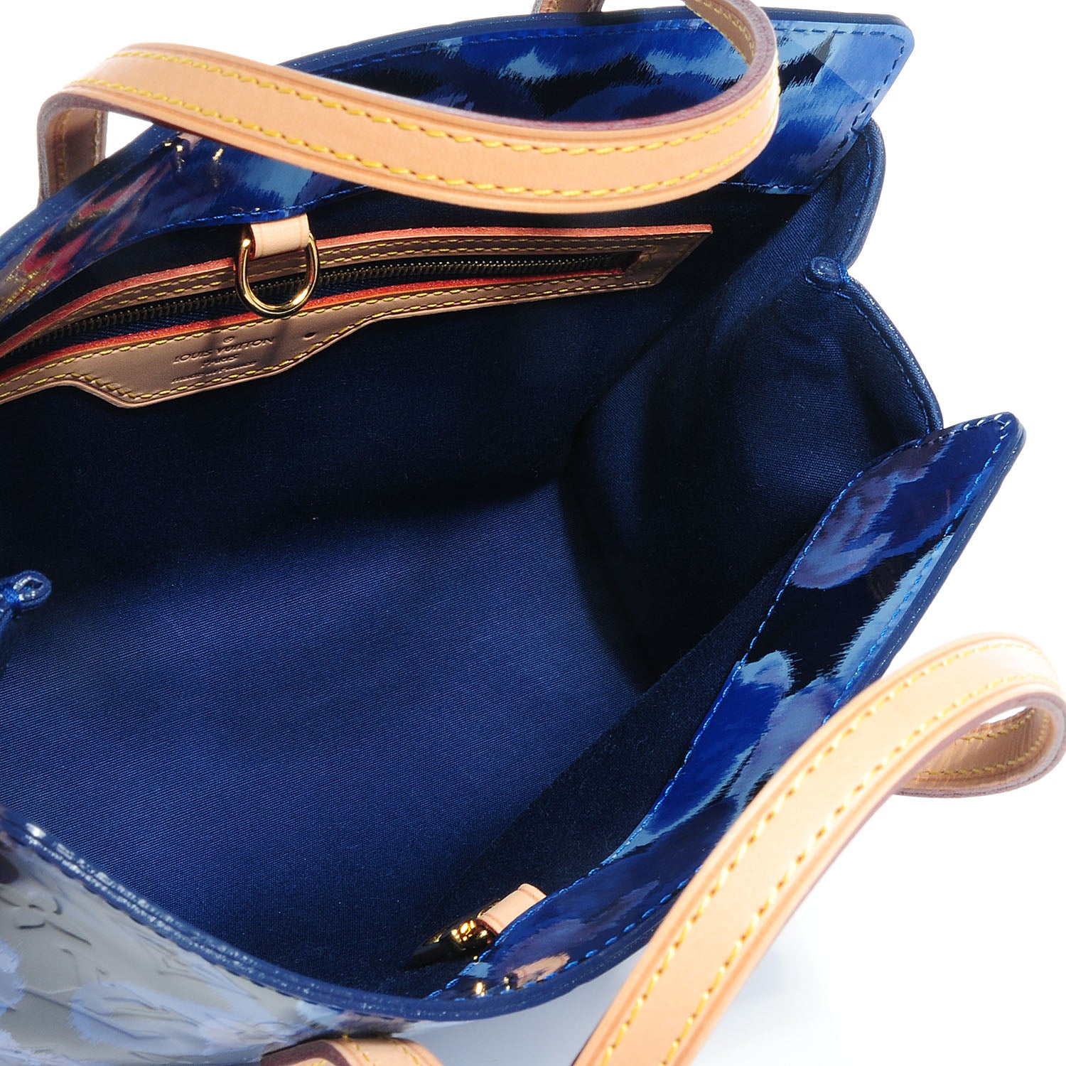 Louis Vuitton Vernis Ikat Catalina BB Grand Blue 7 of 7
