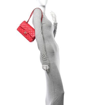 Chanel Caviar Quilted Small Double Flap Red 3 of 10