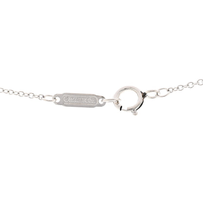 Tiffany Platinum Diamond Enchant Heart Pendant Necklace 4 of 4