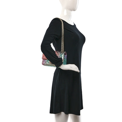 Chanel Metallic Goatskin Quilted Mini 2.55 Reissue Flap Multicolor 2 of 12