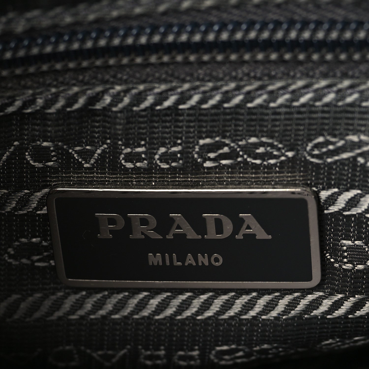 Prada Tessuto Nylon Saffiano Vela Messenger Bag Bosco 6 of 9