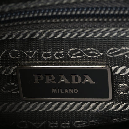 Prada Tessuto Nylon Saffiano Vela Messenger Bag Bosco 6 of 9