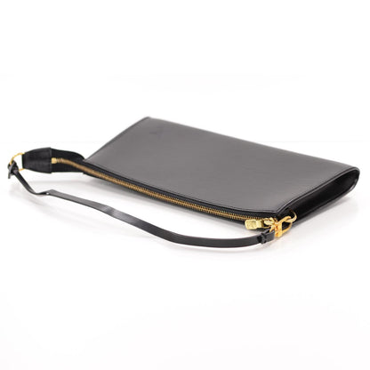 Louis Vuitton Epi Pochette Accessories 24 Black 3 of 7