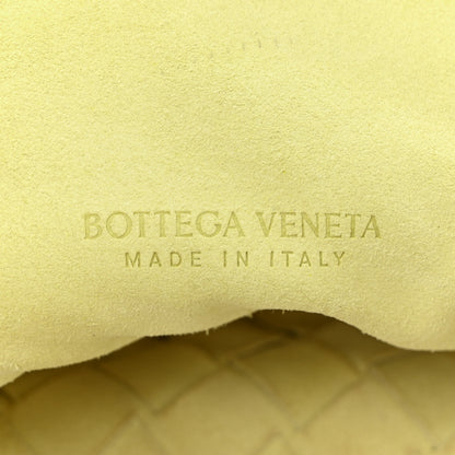 Bottega Veneta Suede Calfskin Intrecciato Teen Jodie Hobo Lemon Wash 6 of 11