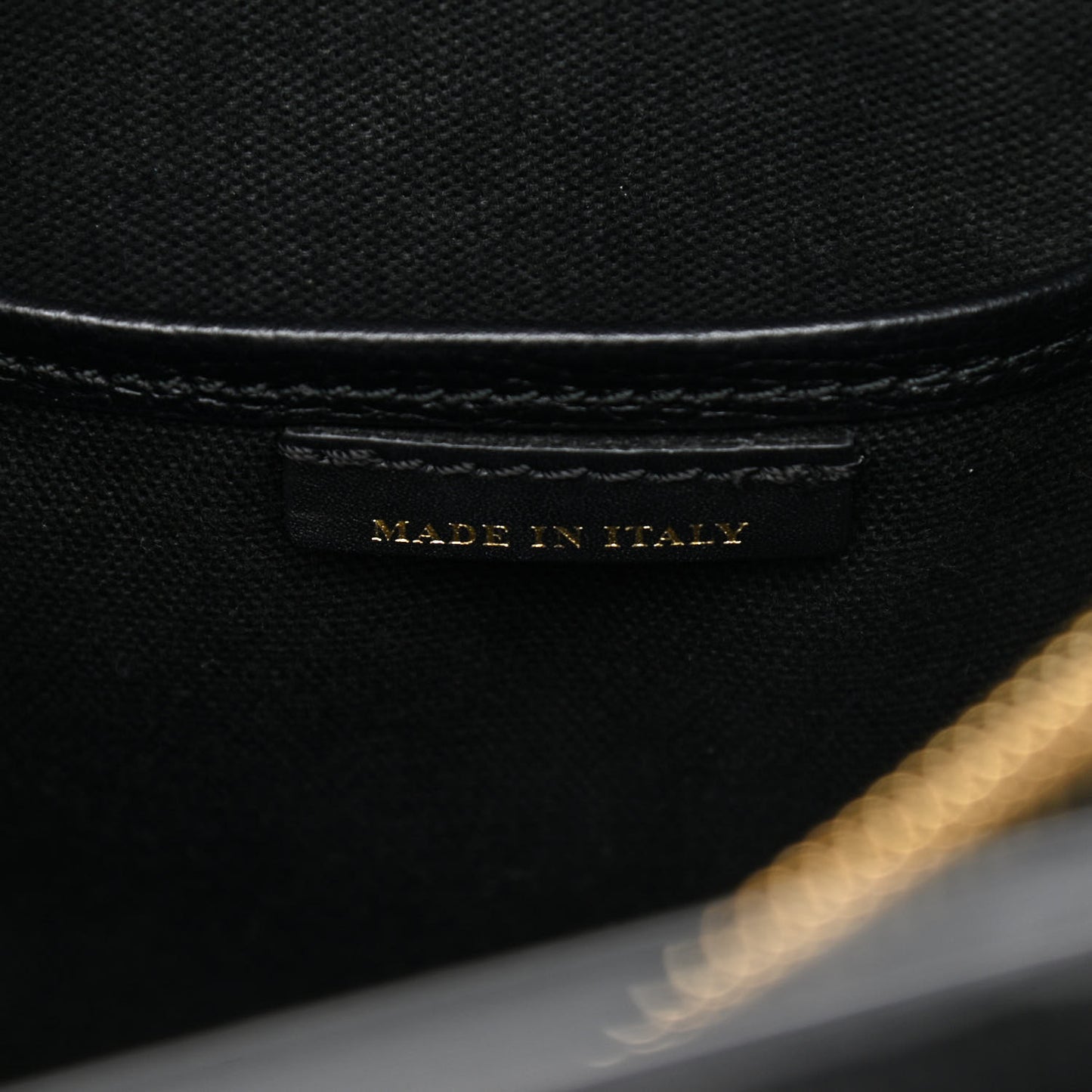 Grainy Calfskin House Check Medium Banner Tote Black