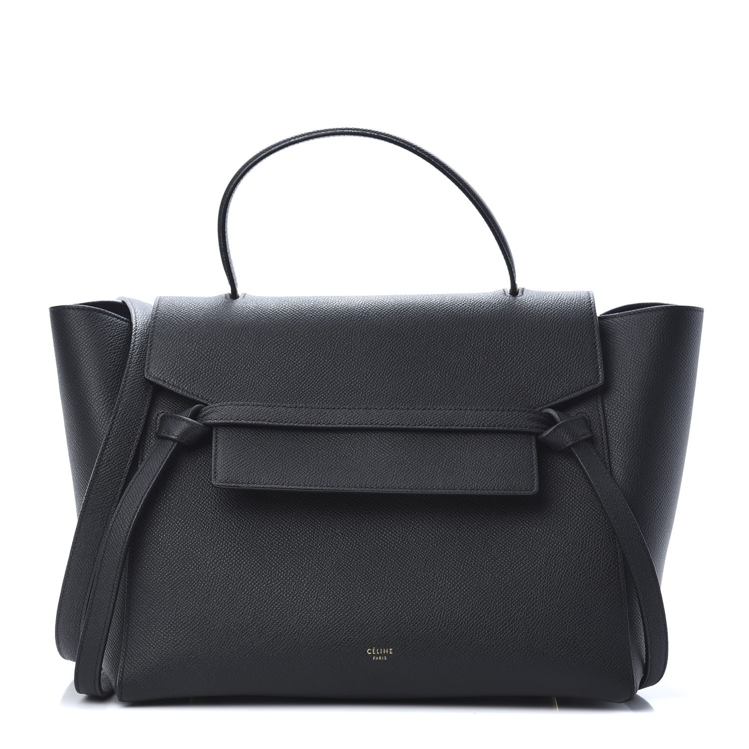 Celine Grained Calfskin Mini Belt Bag Black 1 of 11