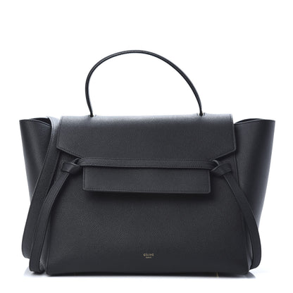 Celine Grained Calfskin Mini Belt Bag Black 1 of 11