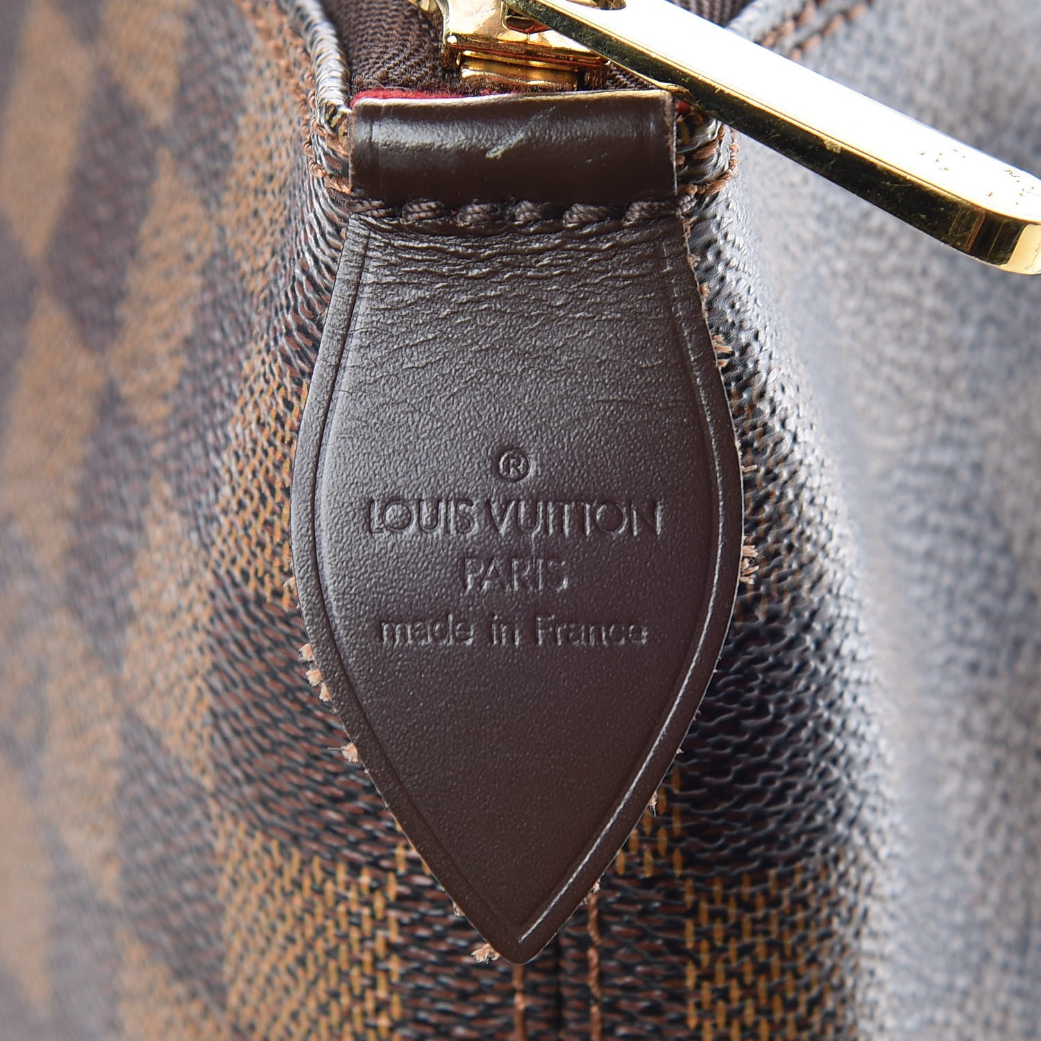 Louis Vuitton Damier Ebene Saleya MM 8 of 9