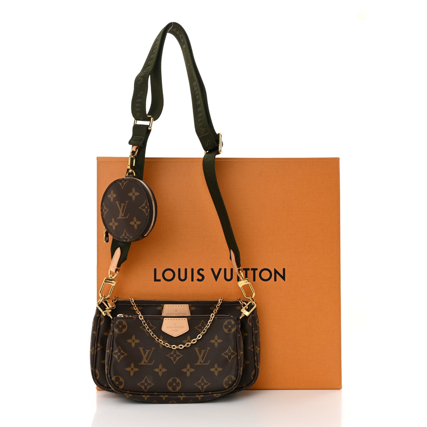 Louis Vuitton Monogram Multi Pochette Accessories Kaki 12 of 12