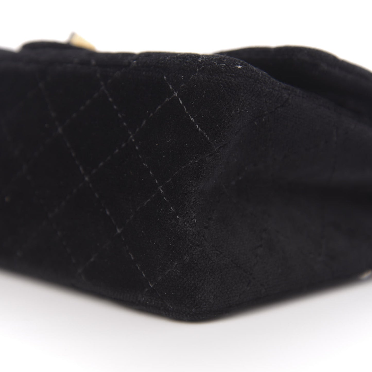 Velvet Quilted 2.55 Reissue 225 Flap Black