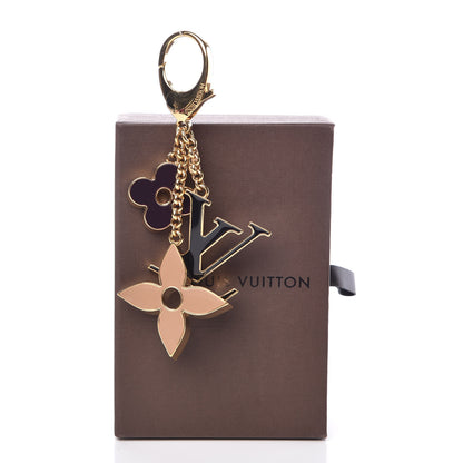 Louis Vuitton Fleur De Monogram Bag Charm Dore 3 of 3