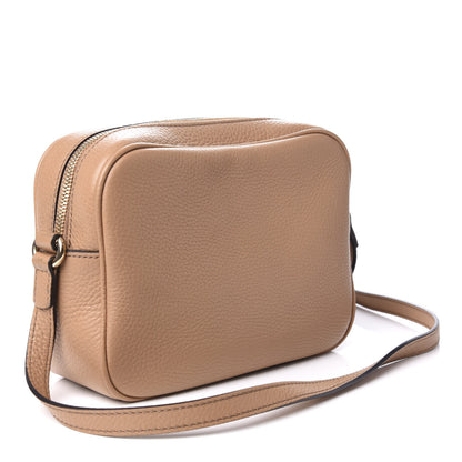 Gucci Pebbled Calfskin Small Soho Disco Bag Rose Beige 3 of 9