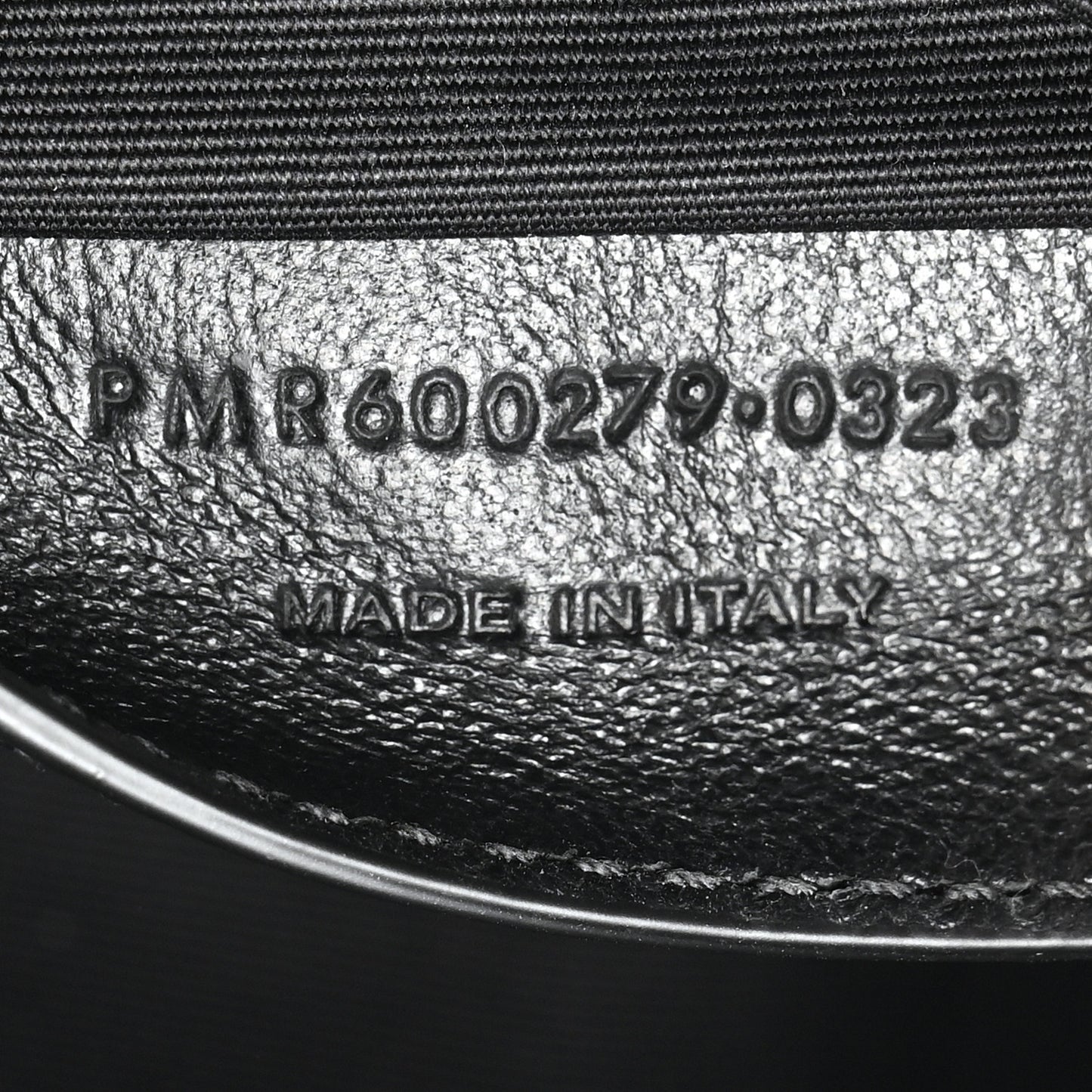 Sheepskin Matelasse Chevron Monogram Medium College Bag Black