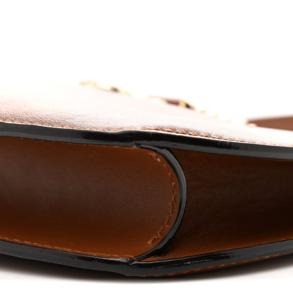 Jimmy Choo Calfskin Varenne Small Hobo Dark Tan 10 of 11