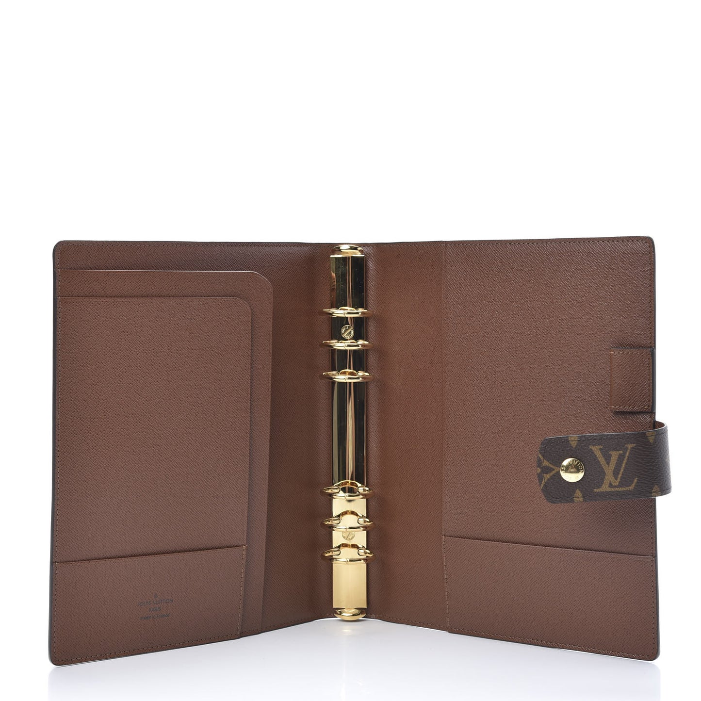 Monogram Large Ring Agenda Cover