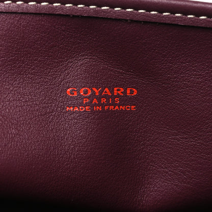 Goyard Goyardine Reversible Mini Anjou Burgundy 10 of 16