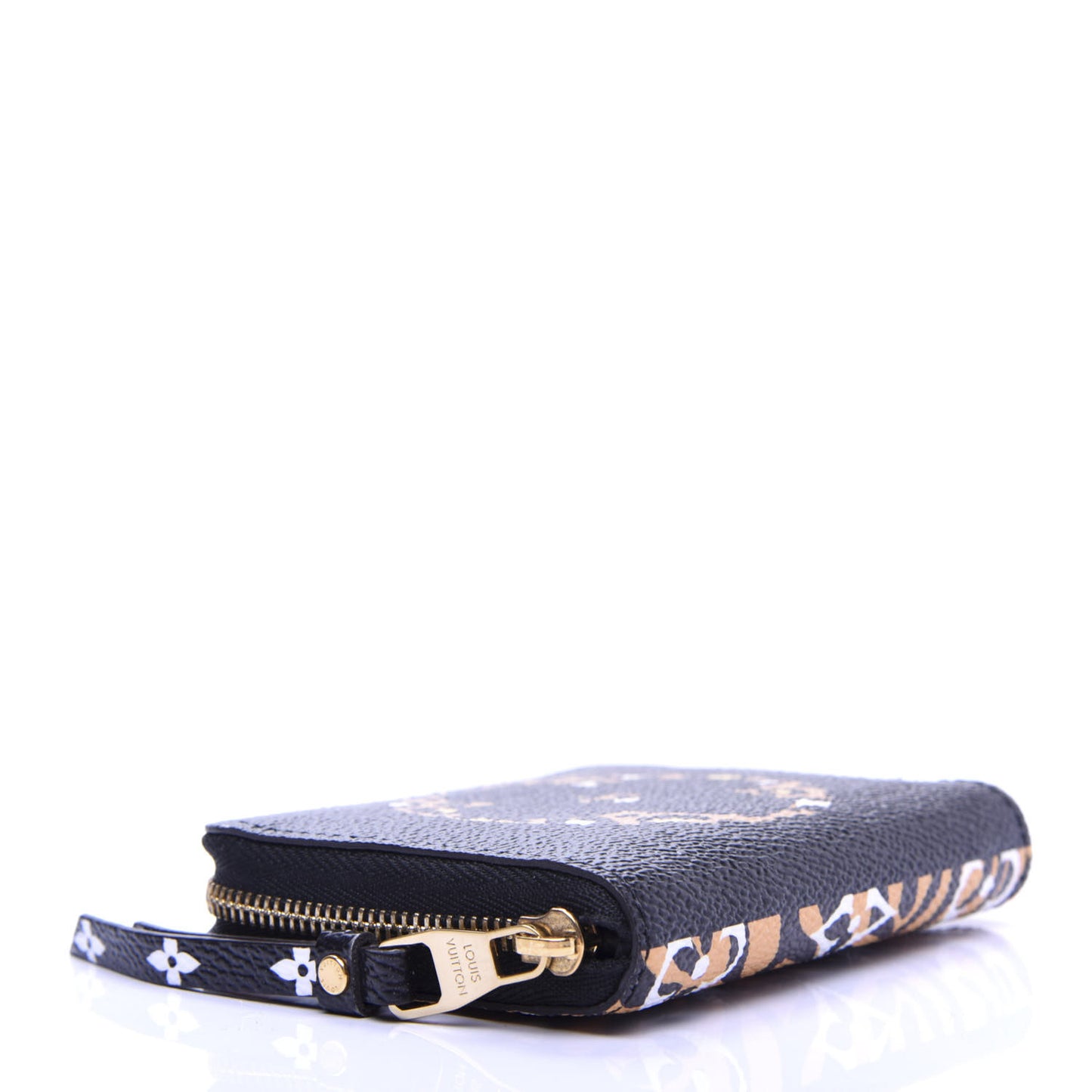 Monogram Giant Jungle Zippy Coin Purse Black