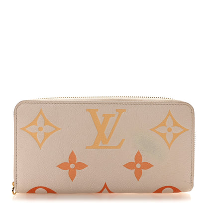 Louis Vuitton Empreinte Monogram Giant Zippy Wallet Degrade Natural 1 of 7
