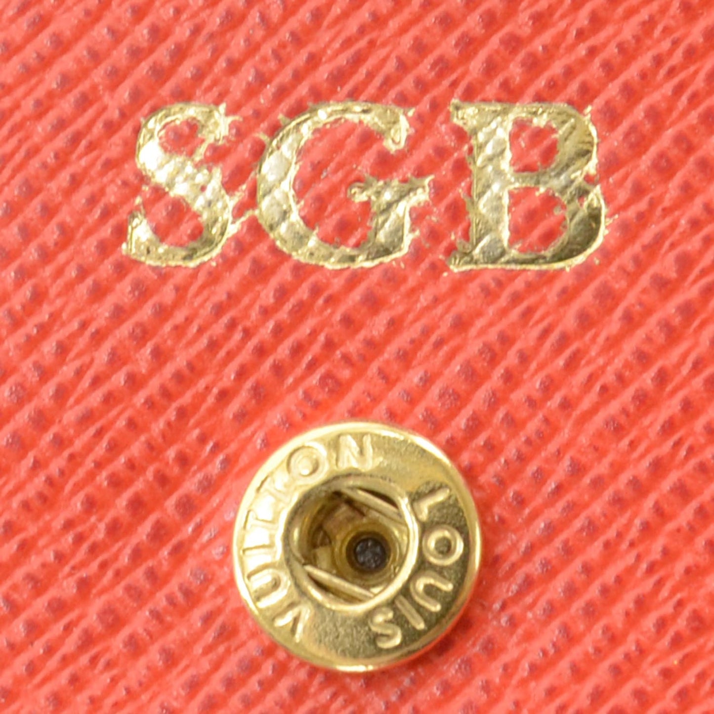 Monogram Insolite Coin Purse Wallet Red