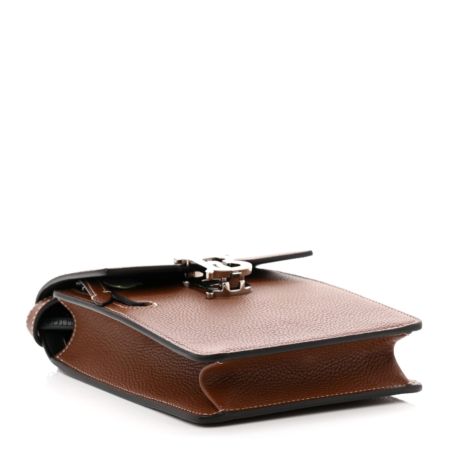 Burberry Grainy Calfskin TB Robin Bag Tan 4 of 8