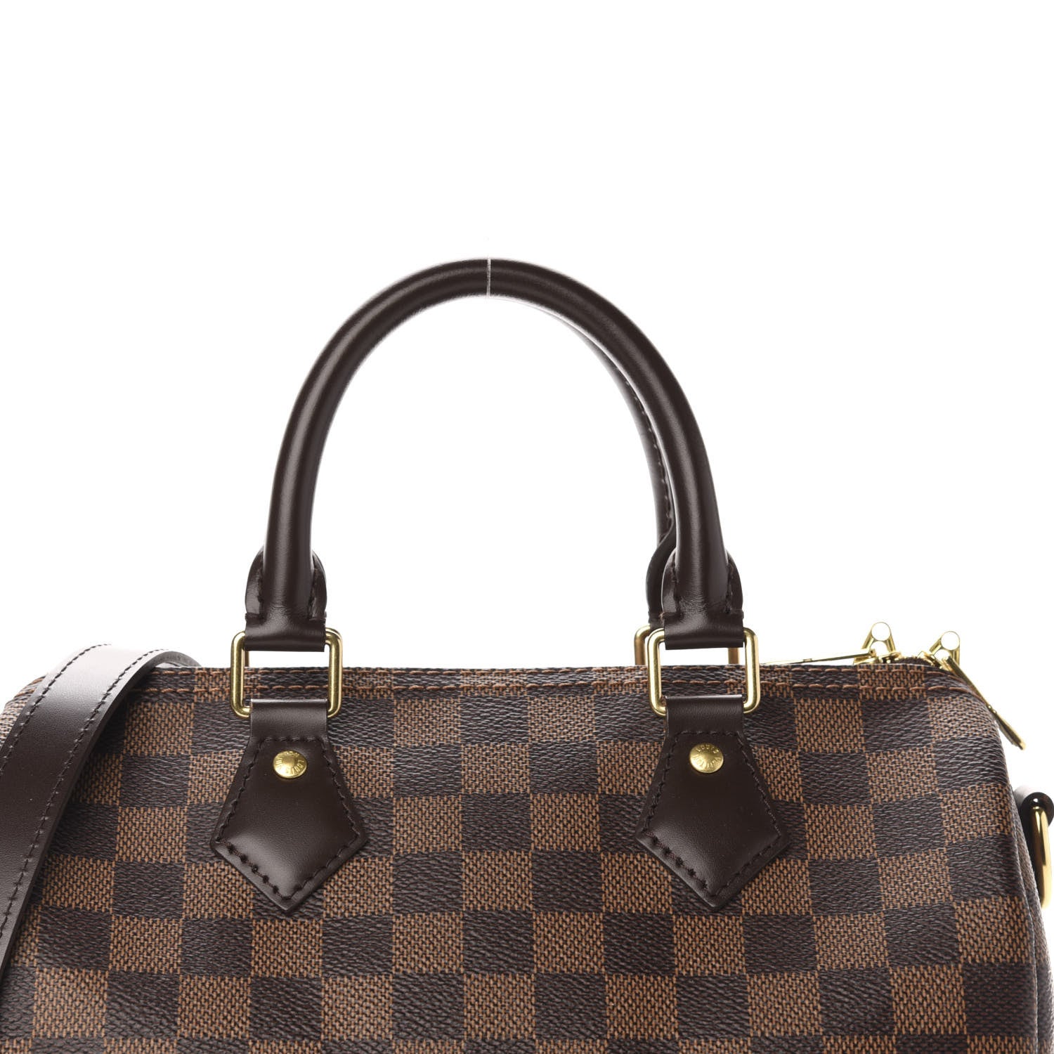 Louis Vuitton Damier Ebene Speedy Bandouliere 25 11 of 11