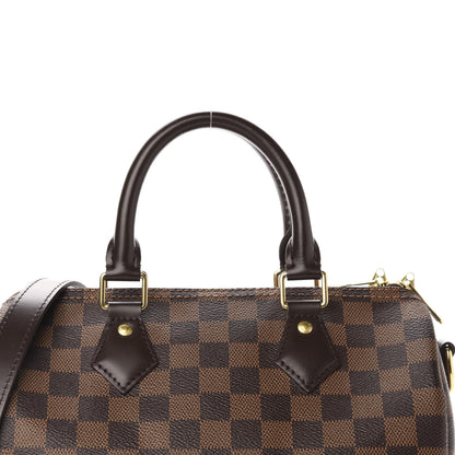 Louis Vuitton Damier Ebene Speedy Bandouliere 25 11 of 11