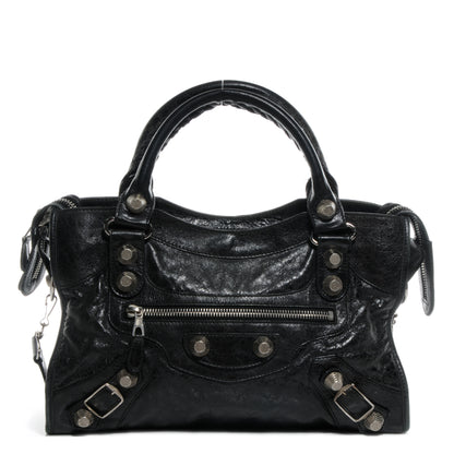 Balenciaga Agneau Giant 21 Silver Hardware City Black 1 of 9