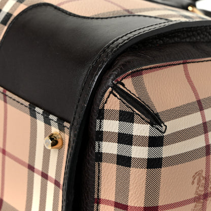 Burberry Haymarket Check Small Gladstone Chocolate 10 of 16