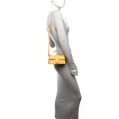 Jacquemus Smooth Calfskin Le Bambino Dark Yellow 2 of 8