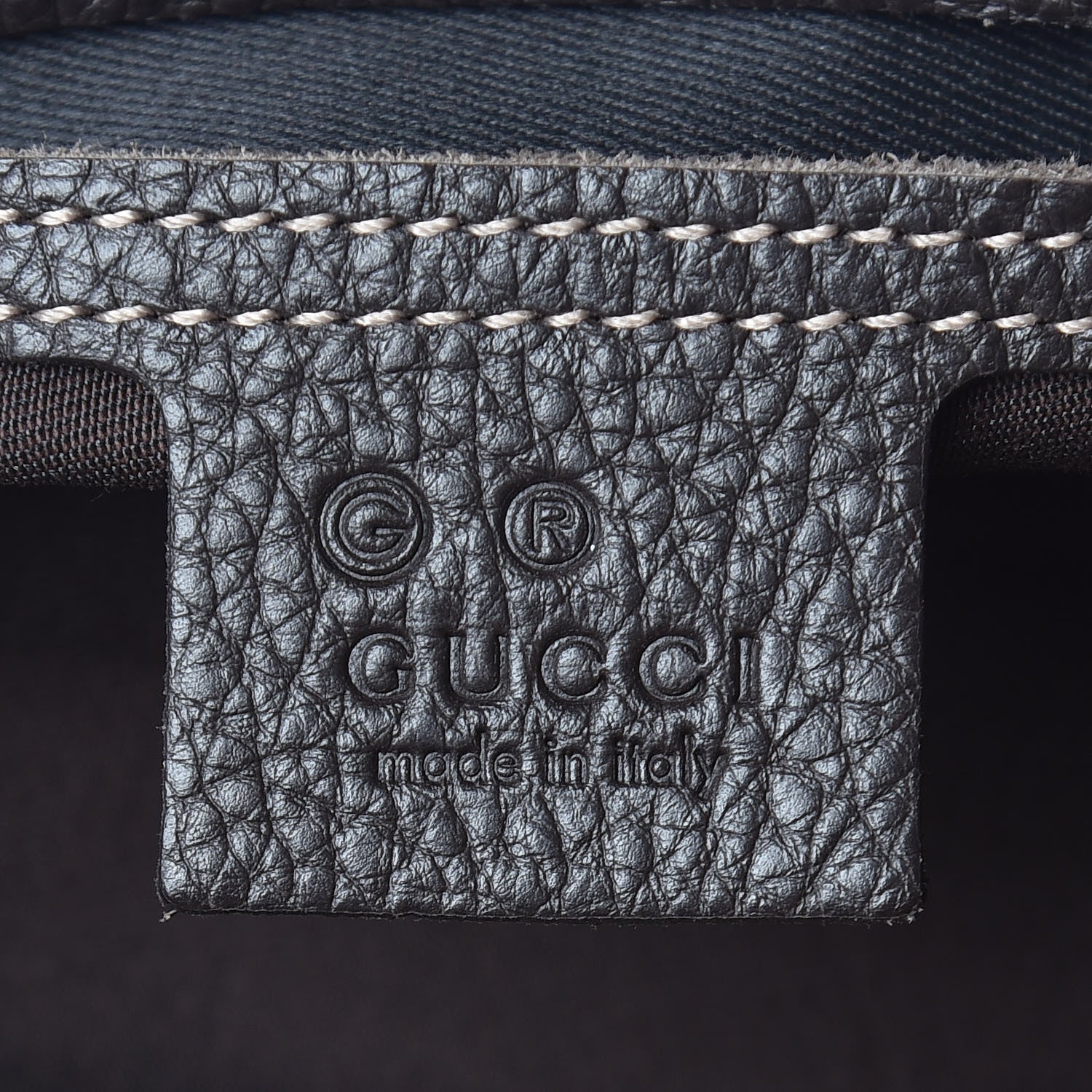 Gucci Crystal Monogram Medium Joy Boston Dark Brown 8 of 9