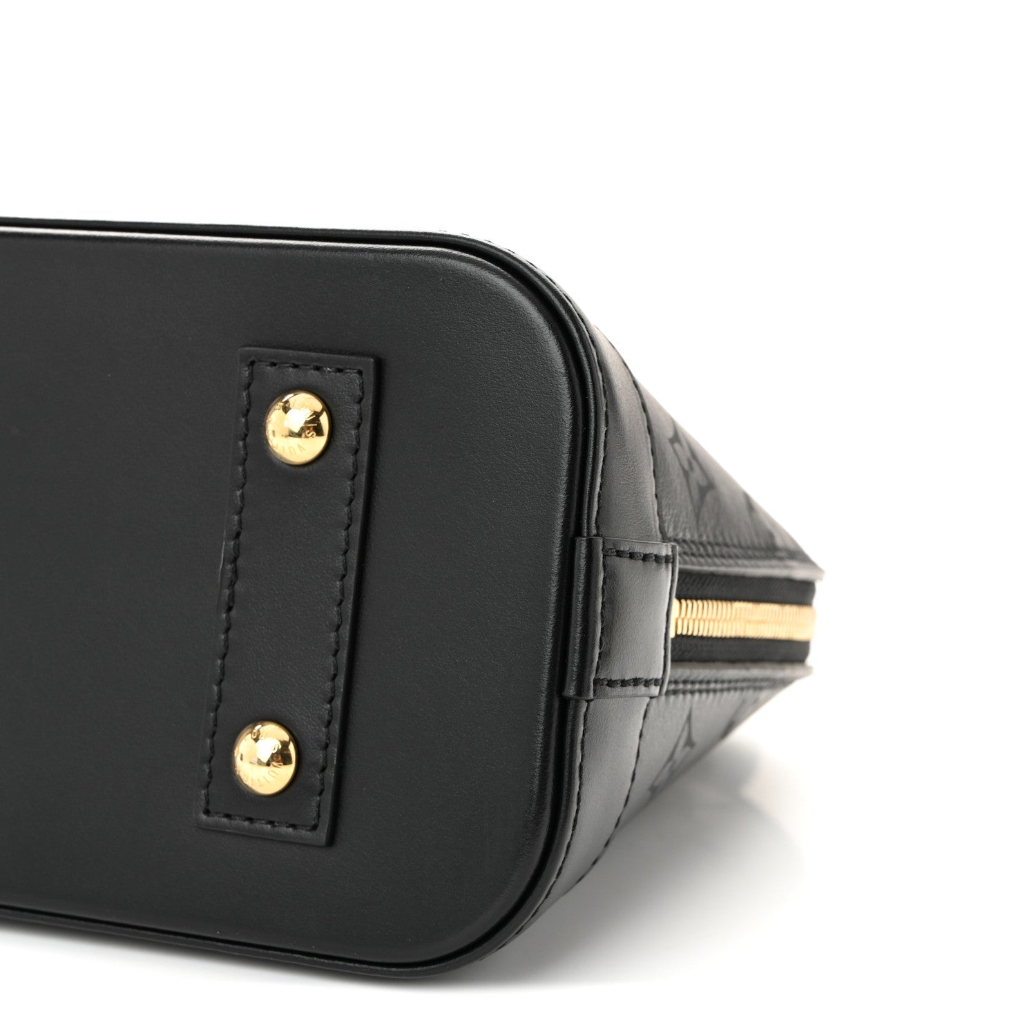 Louis Vuitton Monogram Ink Alma BB Black 9 of 9