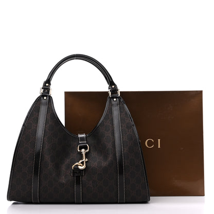 Gucci GG Plus Monogram Medium Joy Shoulder Bag Dark Brown 14 of 14