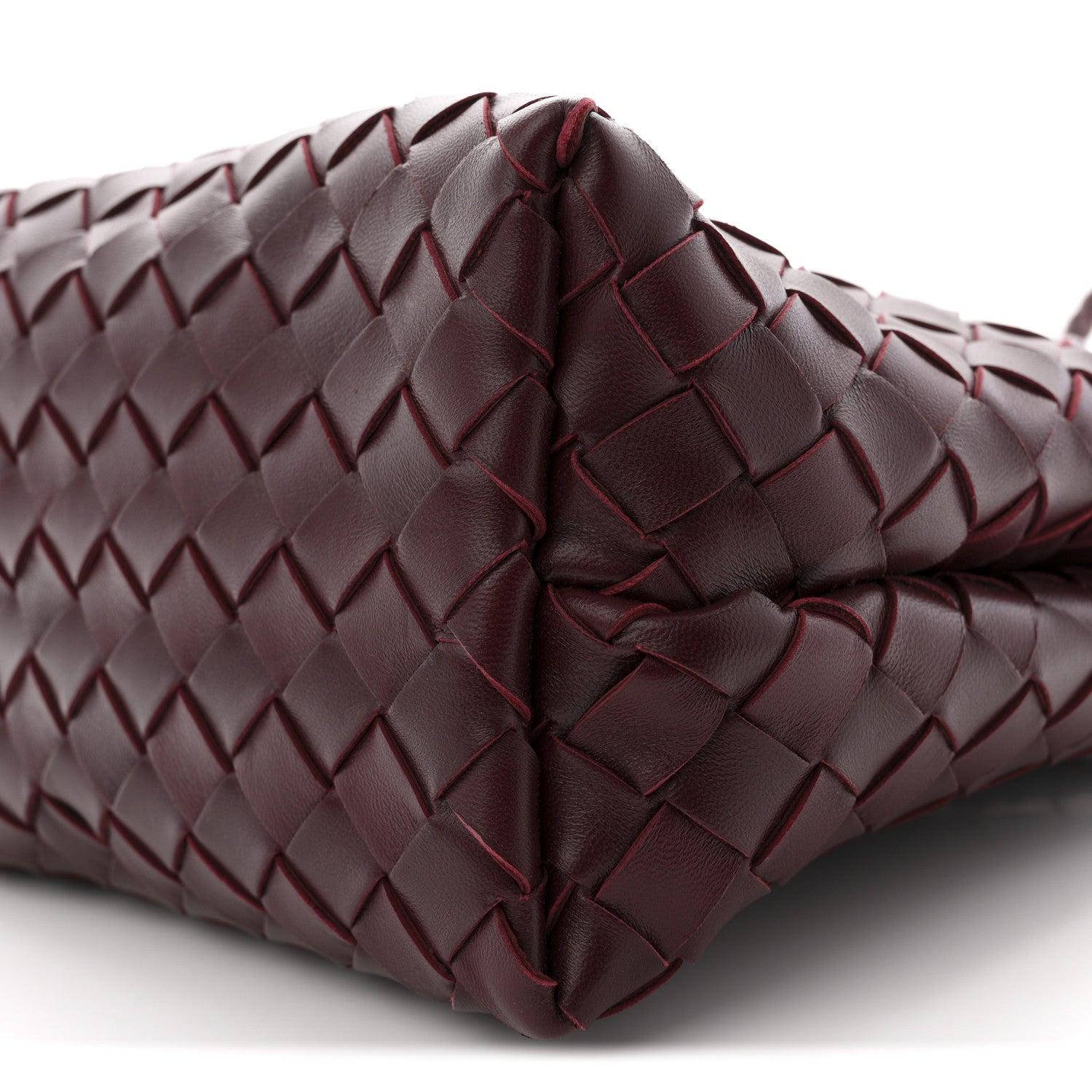 Bottega Veneta Nappa Intrecciato Small Andiamo Shoulder Bag Barolo 8 of 8