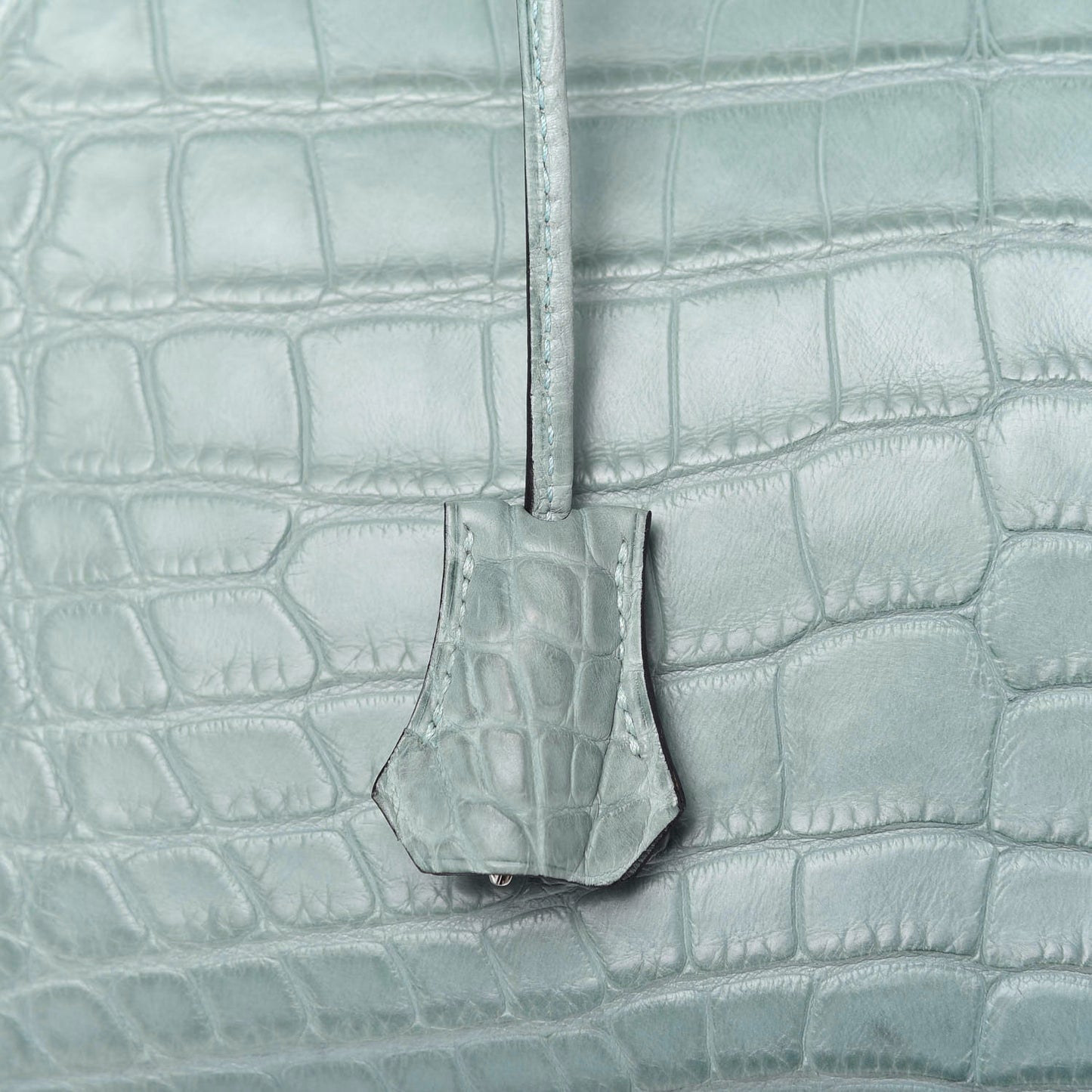 Matte Alligator Birkin 35 Ciel