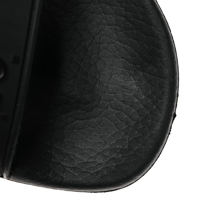 Gucci Rubber GG Monogram Perforated Womens Slide Sandals 39 Black 12 of 13
