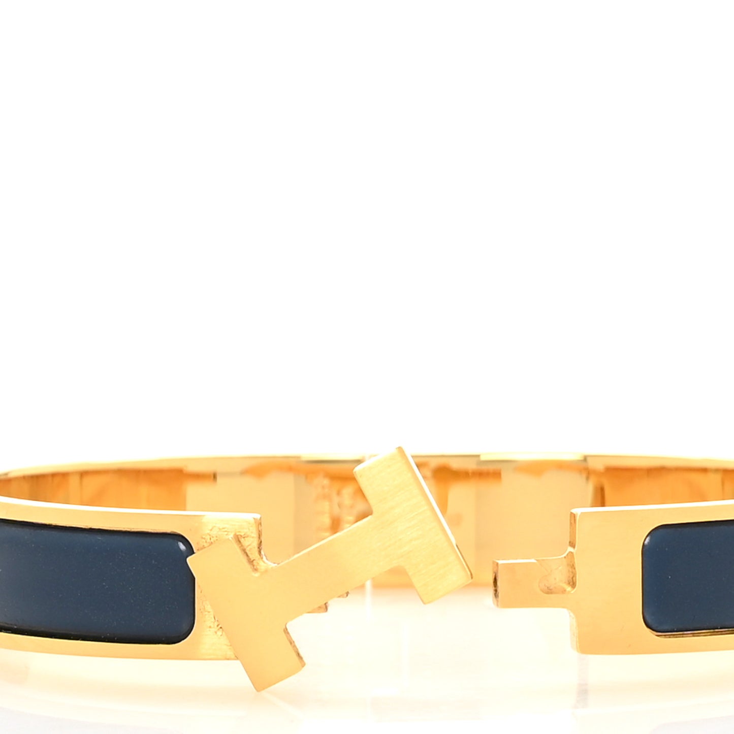 Matte Enamel Narrow Clic Clac HH Bracelet T5 Bleu Biarritz
