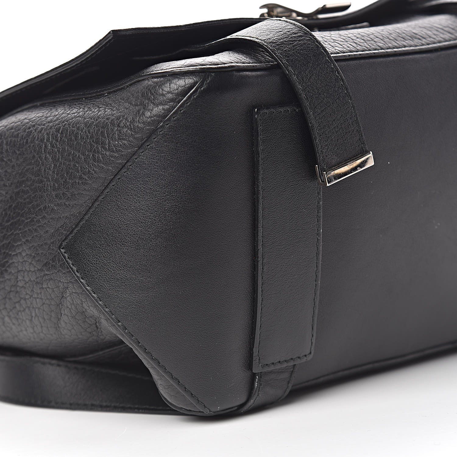 Proenza Schouler Pebbled Calfskin PS Courier Backpack Black 12 of 14