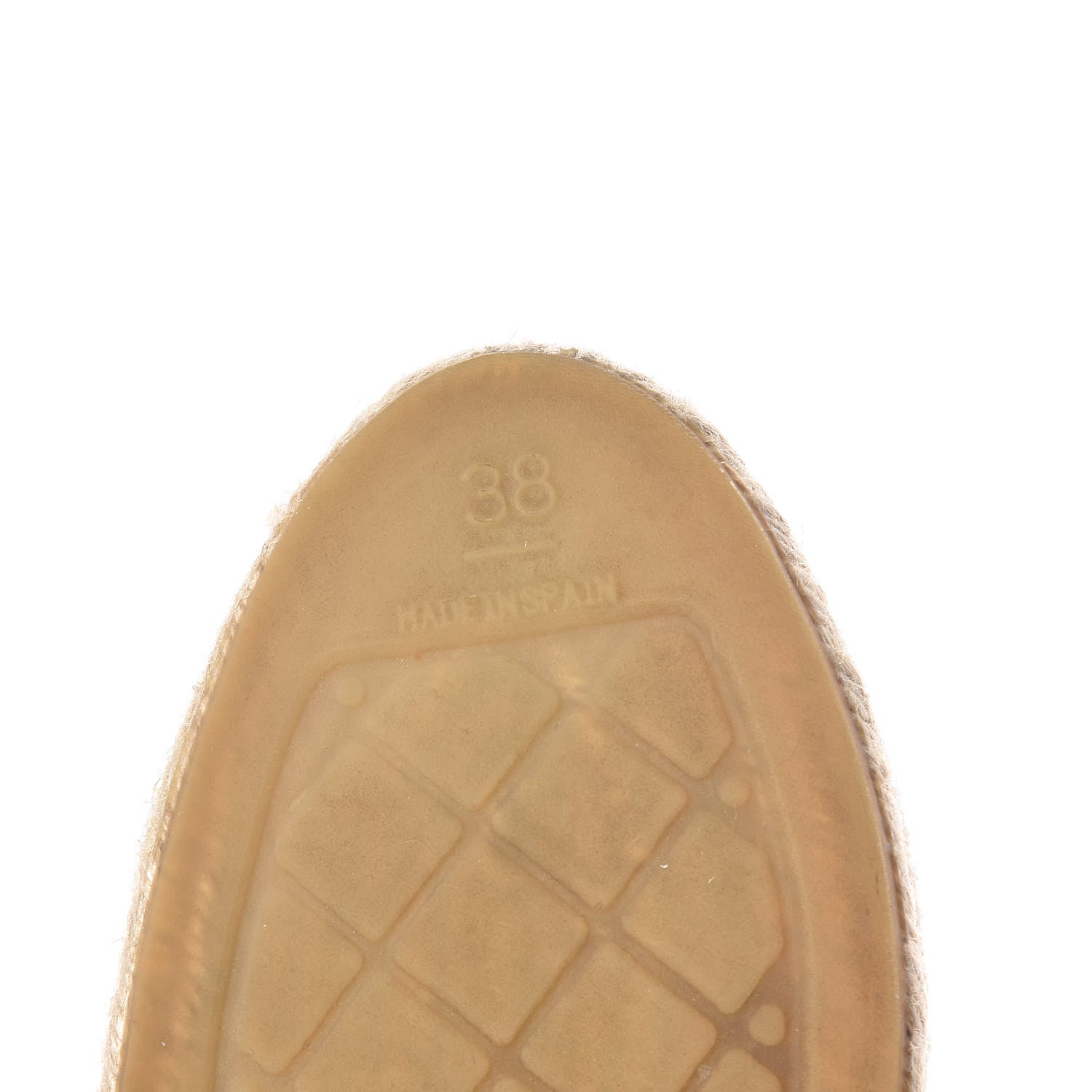 Chanel Lambskin CC Espadrilles 38 Beige Black 8 of 15