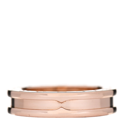 Bulgari 18K Rose Gold B.Zero1 One-Band Ring 51 5.75 1 of 5