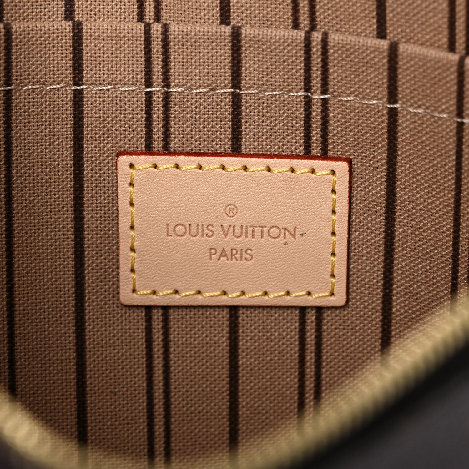 Louis Vuitton Monogram Neverfull MM GM Pochette 6 of 8