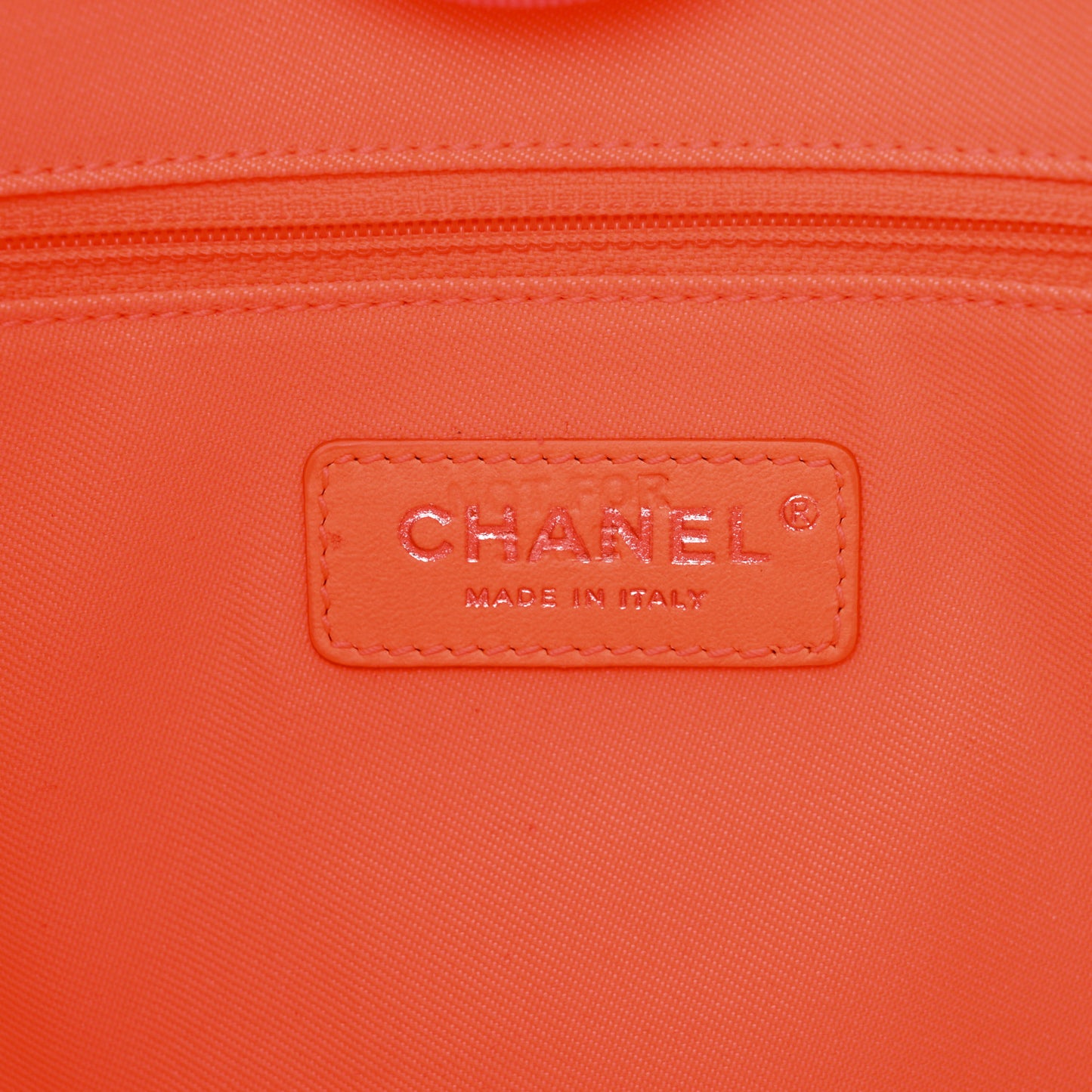 Mixed Fibers Small Deauville Tote Pink Orange