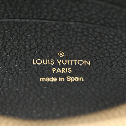 Louis Vuitton Empreinte Double Zip Pochette Black 7 of 13