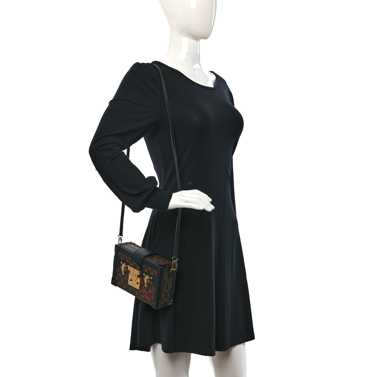 Monogram Petite Malle Black