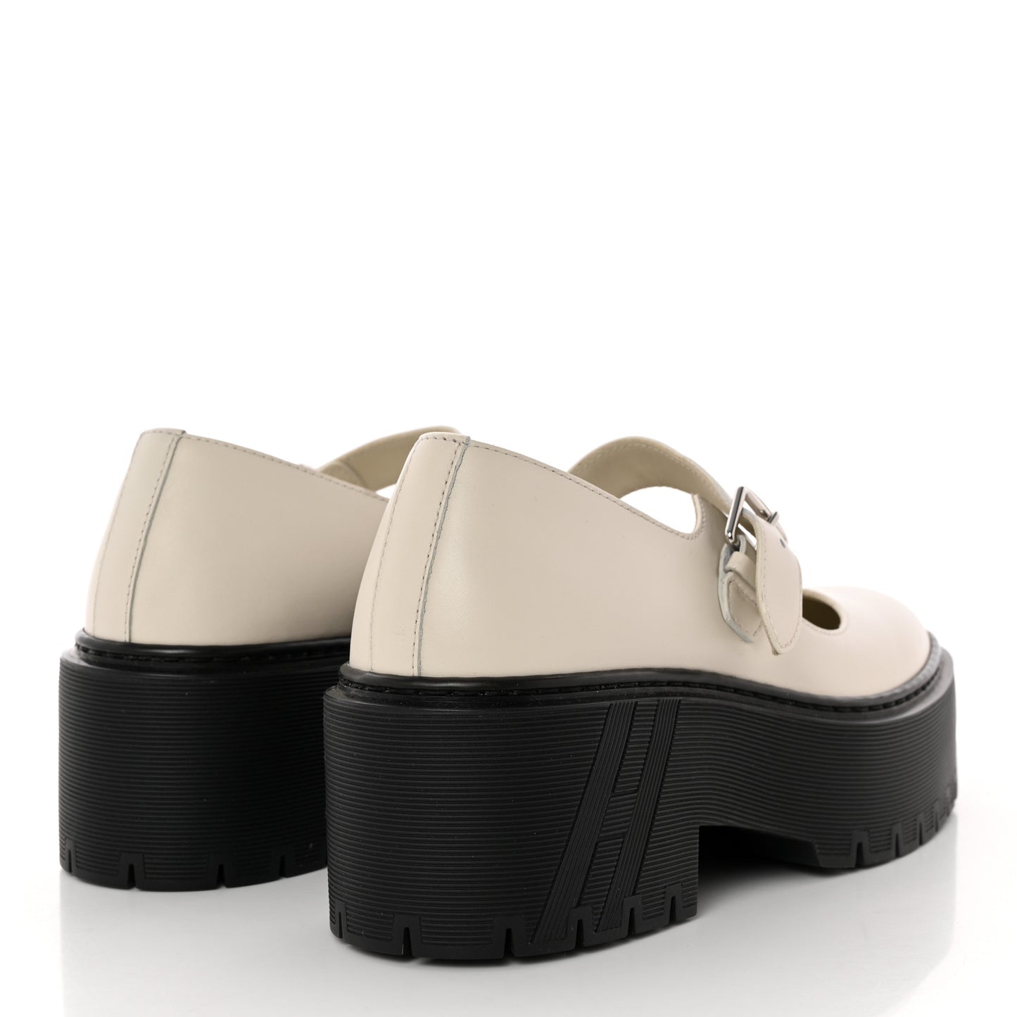 Calfskin Hoxton Oxford 36.5 Beige Glaise